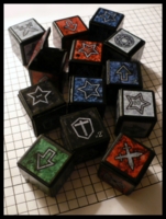 Dice : Dice - Game Dice - Yu-Gi-Oh Dungeon Dice by Konami 2002 - Ebay Oct 2010